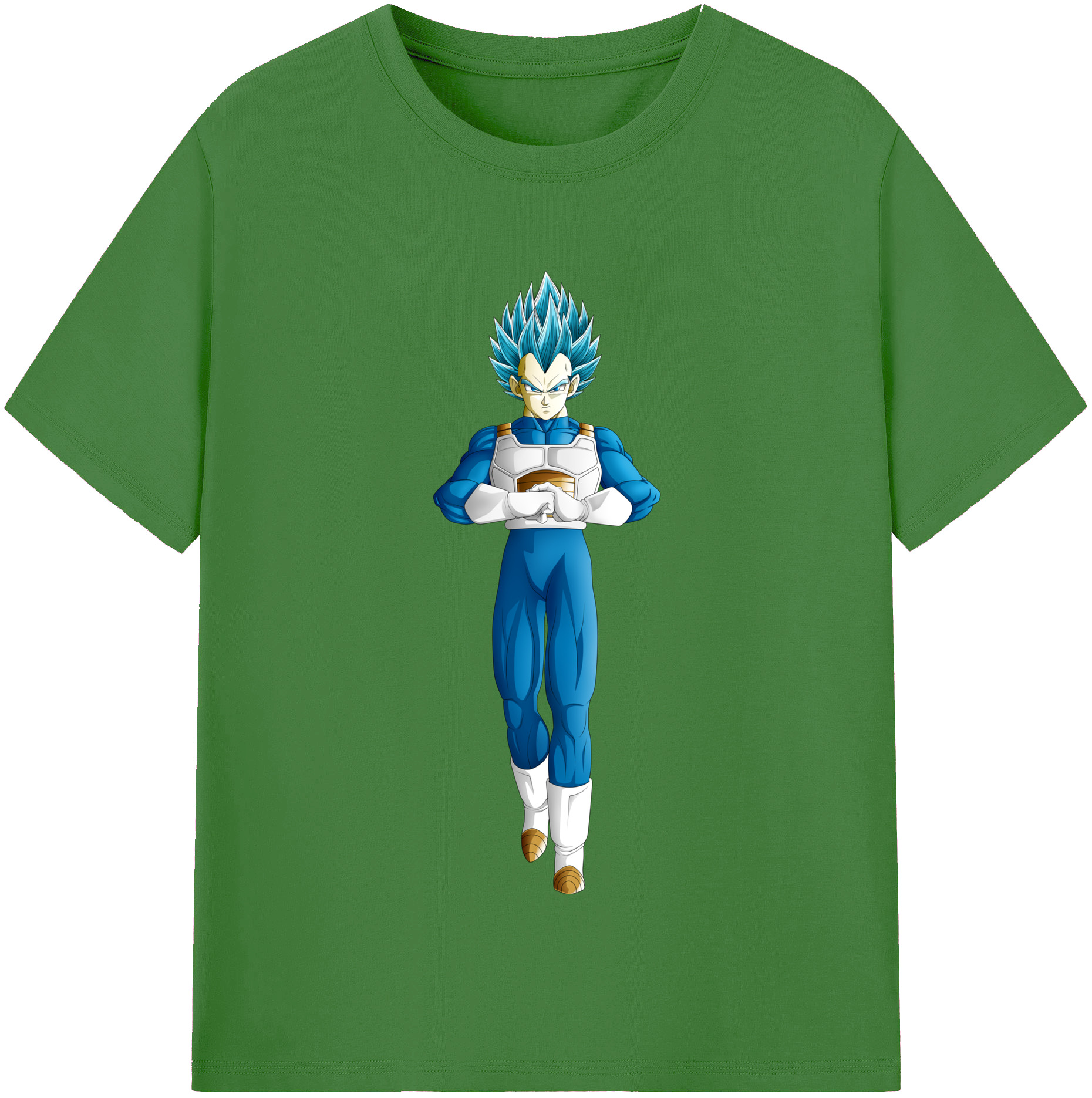 （画像用） ドラゴンボール ベジータ四世（Bejīta Yonsei）DRAGON BALL Vegeta IV レディースカジュアルプリントTシャツ（綿100％）